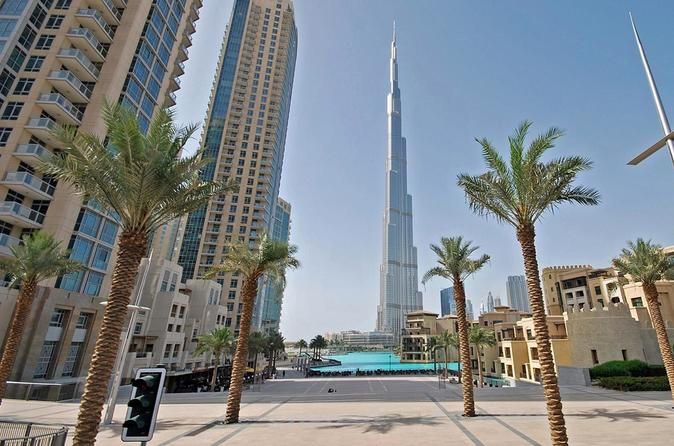 Dubai Full Day Tour with Burj Khalifa from Abu Dhabi.