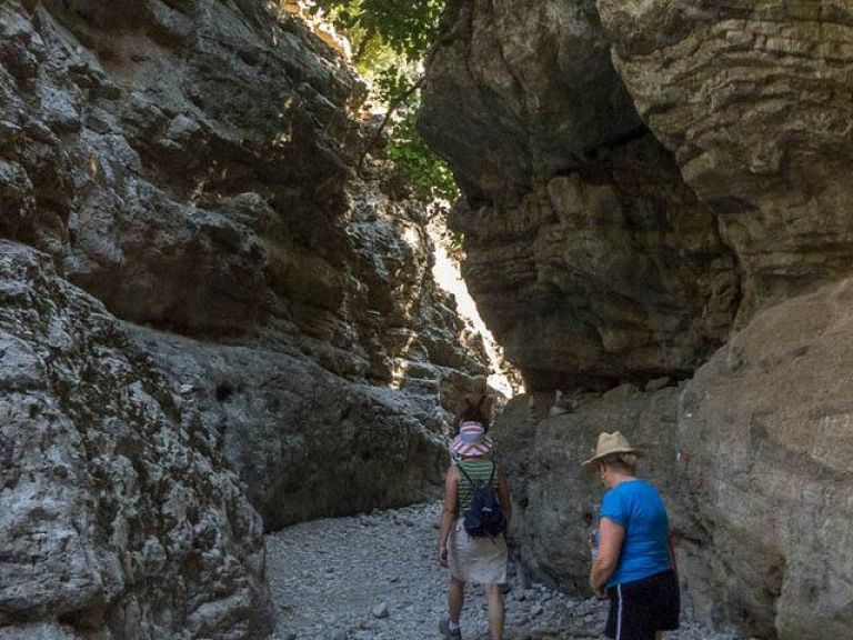 Private Trekking Unknown Gorges in the Region of Rethymno.