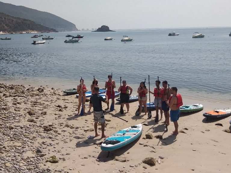 Stand Up Paddle Experience in Portinho da Arrábida - The Arrábida Natural Park and the Marine Park Prof. Luiz Saldanha offer...