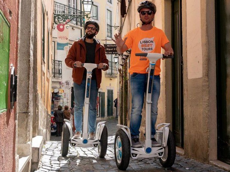 Old Town Segway Tour - Conquer Lisbon’s hilly terrain without breaking a sweat by exploring the city’s Old Town on a carbon...