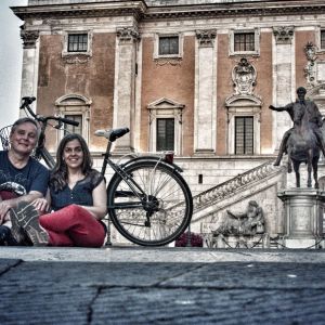 Ride in Rome city center