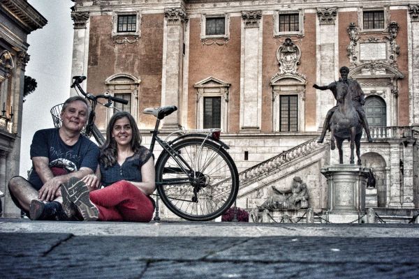 Ride in Rome city center