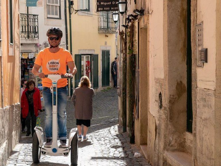 Old Town Segway Tour - Conquer Lisbon’s hilly terrain without breaking a sweat by exploring the city’s Old Town on a carbon...