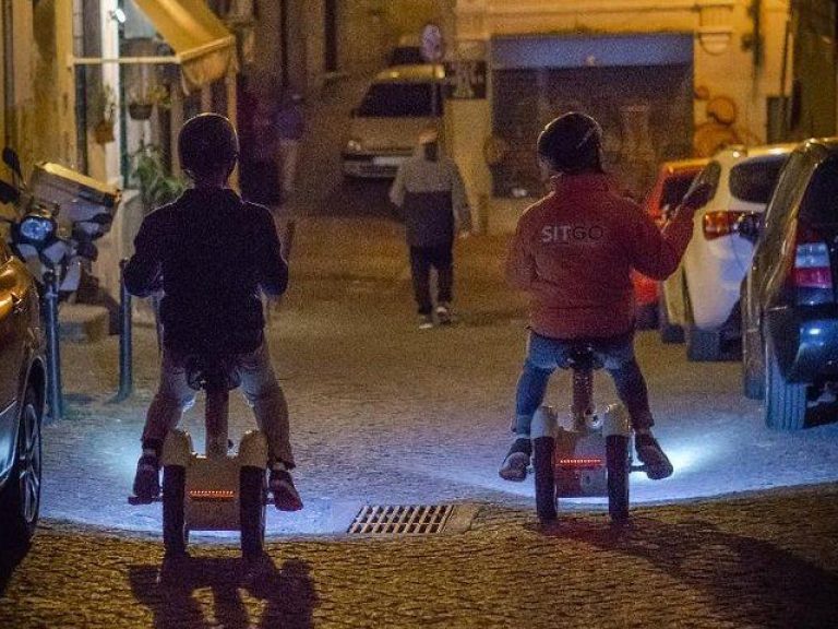 Nightriders Sitway Tour - Don’t be afraid of the dark and explore Lisbon on an exclusive Nightriders Sitway Tour!
