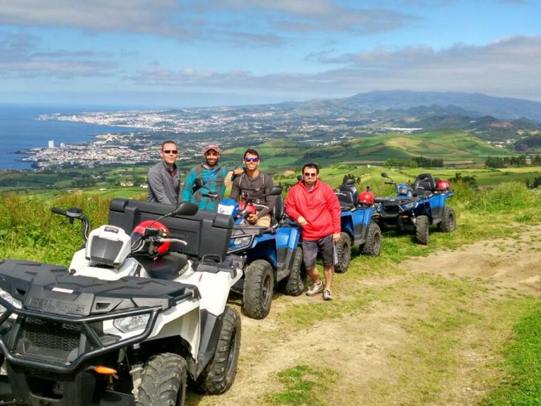 Quad – Off-road Excursion w/ lunch – Coast to Coast - On this Coast to Coast tour, you will pass by farms with many happy cows.
