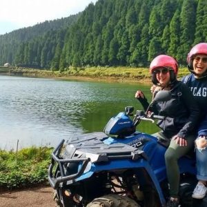 Quad – Off-road Excursion – Sete Cidades – Half Day - This tour takes you around the crater of the volcano of Sete Cidades...