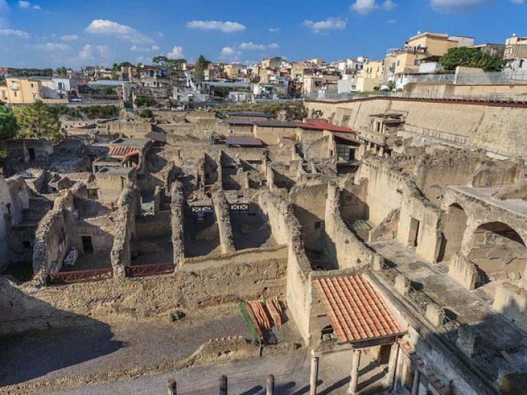 Pompeii & Herculaneum - Pick-up from your accommodation or nearest meeting point by your driver and guide. Drive along the...