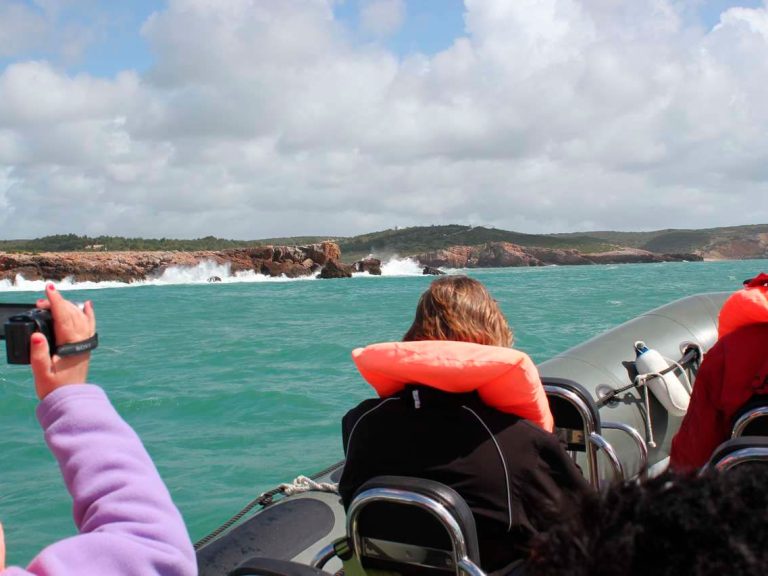 Cabo de S. Vicente Tour - With departure from Baleeira harbor we make our way to Cabo de São Vicente, always sailing near...