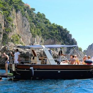 Sorrento coast and Capri boat tour - Meet your driver at 8:45am and transfer by minivan/minibus at the port of Piano di...
