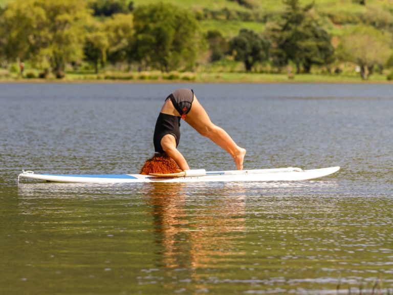 SUP Yoga • Sete Cidades - Stand Up Paddle Board Yoga classes start at the shore of the Blue Lake. We will distribute all...