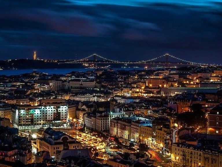 Fado Dinner in Lisbon - We will visit several beautiful points of the city seen at night on a panoramic tour and then enjoy...