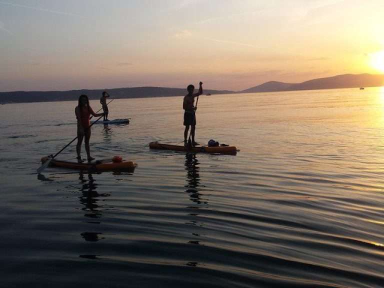 Sunset Stand Up Paddle Tour in Split - Join us for a sunset stand up paddle tour around Marjan Park. You will learn about...