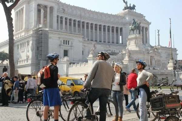 Rome Semi-Private Guided Electric Bicycle