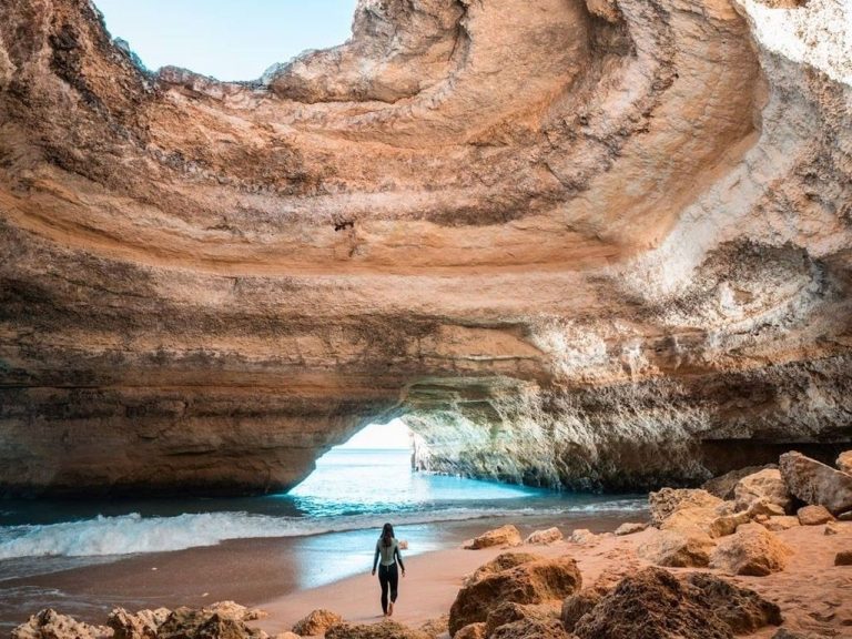 Sunrise Paddle at Benagil cave - SUP at Sunrise in the Algarve most famous cave. Stand up paddle it´s a complete and simple...