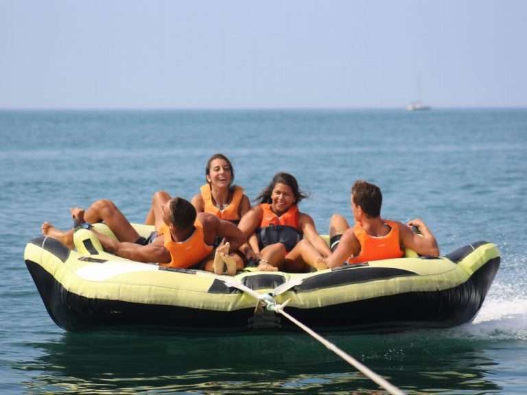 Crazy Sofa from Armação de Pêra - This Crazy Sofa is certainly one of the funniest water sports in the Algarve. The Crazy Sofa..