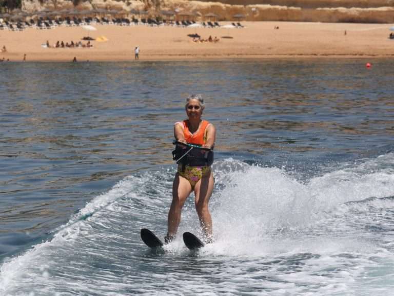 Water Ski in Armação de Pêra - If you want to try something new during your holiday in the Algarve, we definitely recommend...