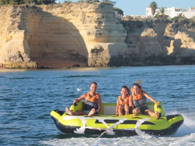 Crazy Sofa from Armação de Pêra - This Crazy Sofa is certainly one of the funniest water sports in the Algarve. The Crazy Sofa..