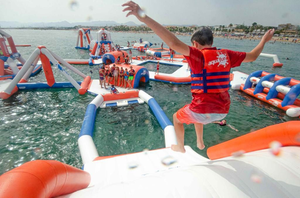 Inflatable Waterpark Armação de Pêra - Looking for a fun and action-packed day out? Look no further than our Inflatable...