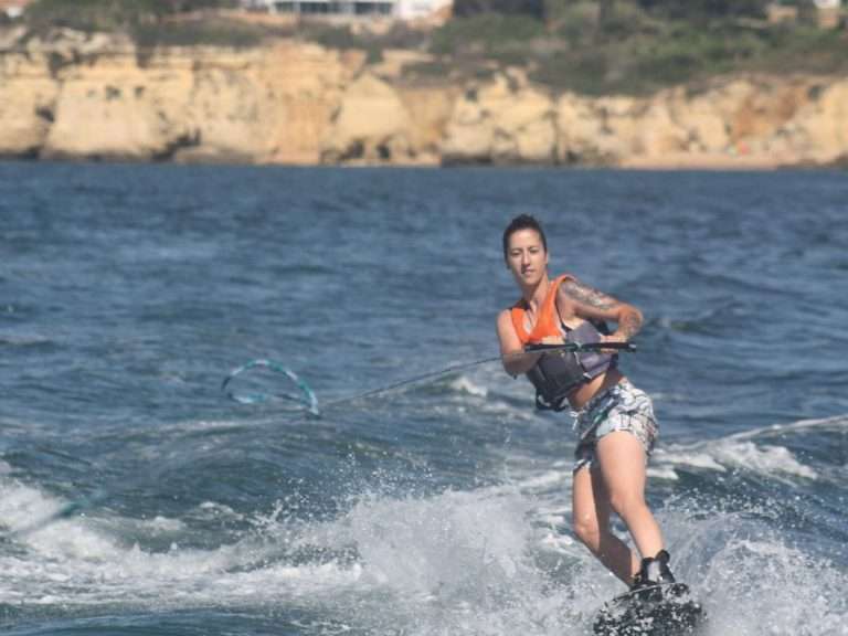 Wakeboard in Armação de Pêra - If you want to try something new during your holiday in the Algarve, we definitely recommend...