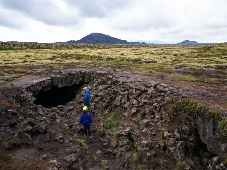 Caving in Leidarendi Lava Tunnel & Horseback Riding - Have a lovely day in Iceland by caving and horseback riding in the unique Icelandic nature. The cave we will visit is called Leiðarendi. The 900 meter long lava tube offers unique rock formations, such as stalactites and shelves. Some light crawling may be required yet Leiðarendi cave has a rather easy access to the underworld wonders of the Icelandic lava fields.