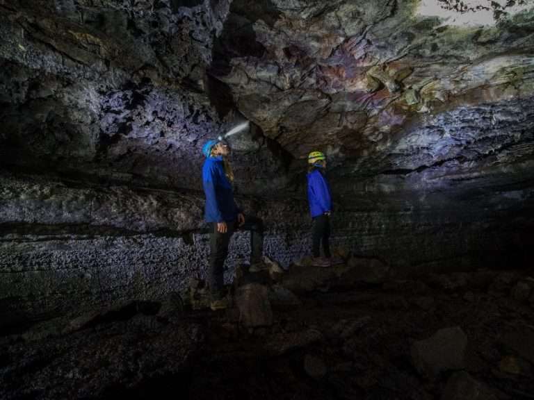 Caving in Leidarendi Lava Tunnel & Horseback Riding - Have a lovely day in Iceland by caving and horseback riding in the unique Icelandic nature. The cave we will visit is called Leiðarendi. The 900 meter long lava tube offers unique rock formations, such as stalactites and shelves. Some light crawling may be required yet Leiðarendi cave has a rather easy access to the underworld wonders of the Icelandic lava fields.