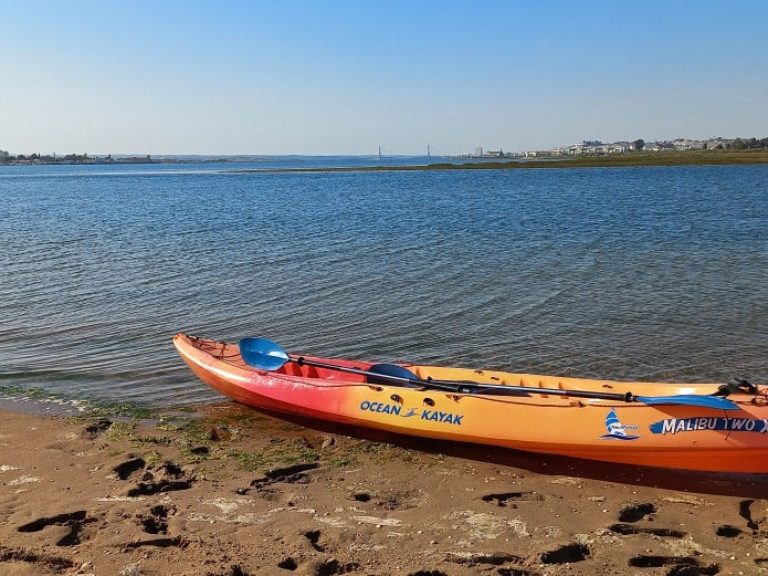 Kayak Tour with Guide: Embark on an eco-friendly adventure and immerse yourself in the stunning natural landscapes of Vila Real de Santo António with our exhilarating kayak tour. Discover the serenity of gliding through pristine waters while enjoying the perfect balance between adventure and environmental conservation. Our expert guide will accompany you throughout the tour, unveiling the hidden treasures of this breathtaking region.