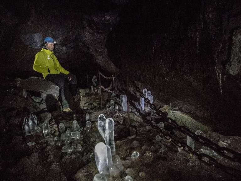 Caving in Leidarendi Lava Tunnel & Horseback Riding - Have a lovely day in Iceland by caving and horseback riding in the unique Icelandic nature. The cave we will visit is called Leiðarendi. The 900 meter long lava tube offers unique rock formations, such as stalactites and shelves. Some light crawling may be required yet Leiðarendi cave has a rather easy access to the underworld wonders of the Icelandic lava fields.