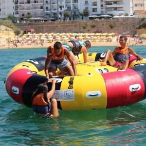 Twister in Armação de Pêra beach - This Aqua Twister is one of our brand new inflatables and certainly one of the funniest...