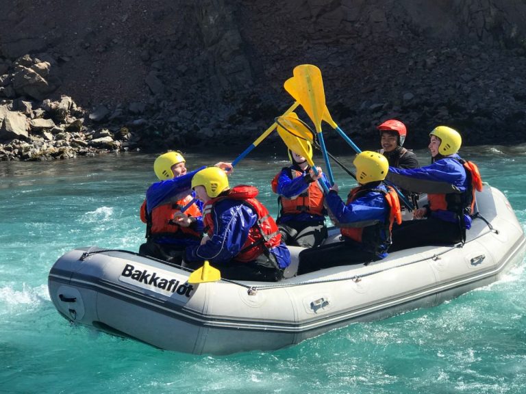 Family River rafting: Enjoy a trip through the magnificent West Glacial canyon. This trip is ideal for those who want to enjoy a relaxing trip and take in some breathtaking scenery. For family rafting the West is the best. The West Glacial River is classed 2-3. All of our trips start and end from our onsite boathouse.