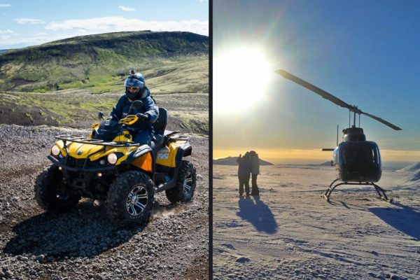ATV & Helicopter – Explore Iceland From The Ground & The Sky